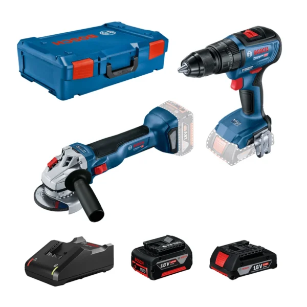 Zestaw elektronarzędzi 18V Bosch 0615990M9K 1x5.0Ah, 1x2.0Ah