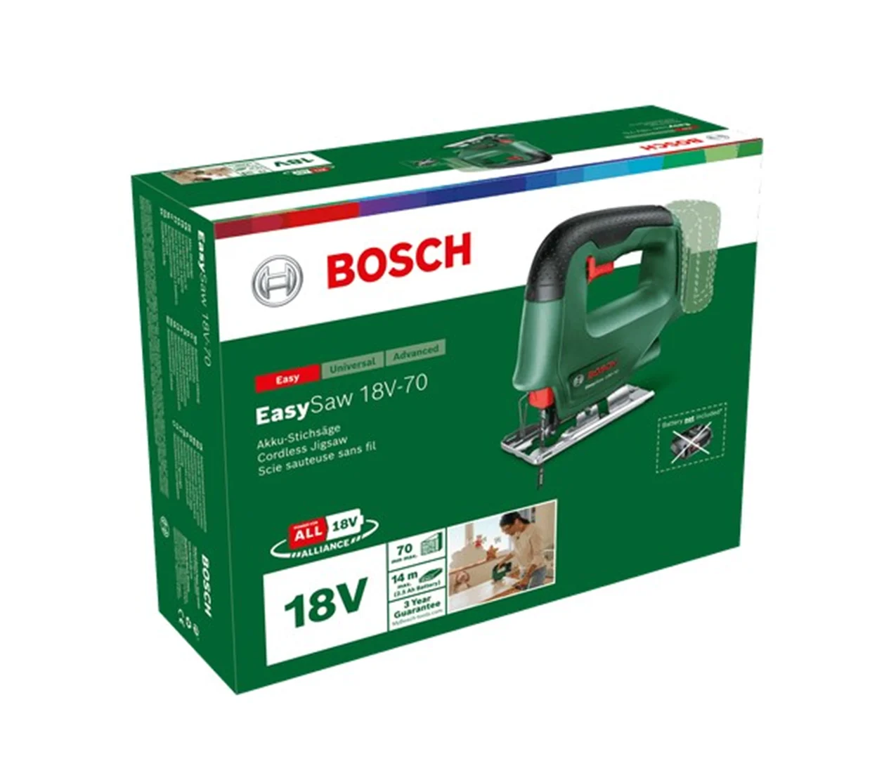 Wyrzynarka Bosch EasySaw 18V-70 - obrazek 2