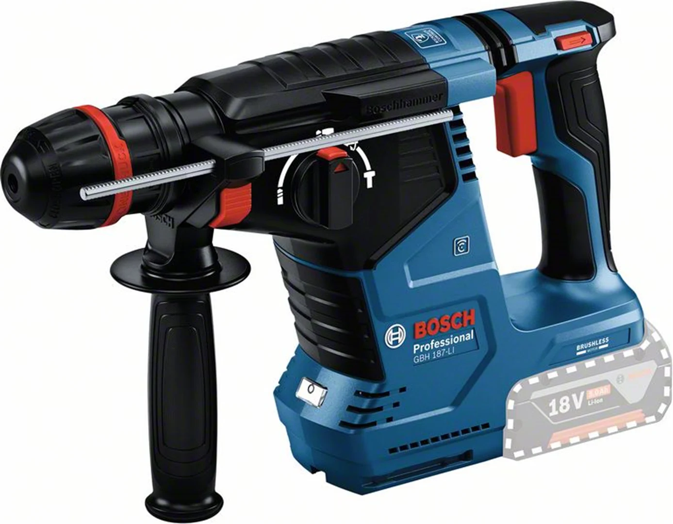 Młot udarowo-obrotowy SDS-Plus Bosch GBH 187-LI One Chuck