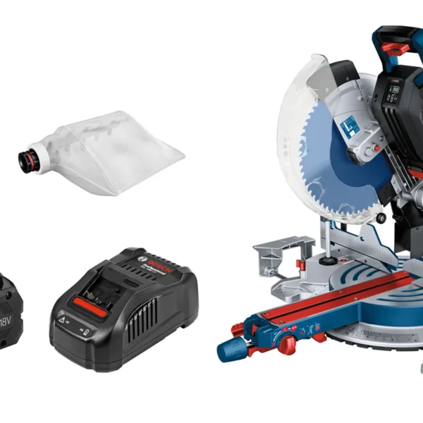 Ukośnica Bosch GCM 18V-305 GDC 2x5,5Ah