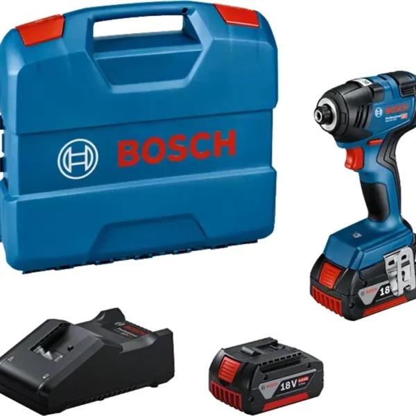 Zakrętarka udarowa Bosch GDR 18V-200 2x4.0Ah