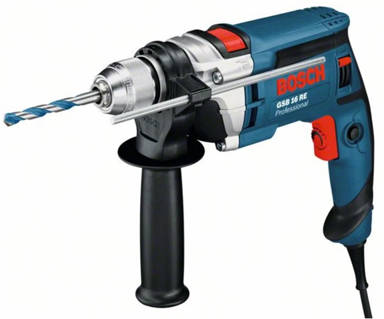 Wiertarka udarowa 750W SUW Bosch GSB 16 RE - obrazek 2