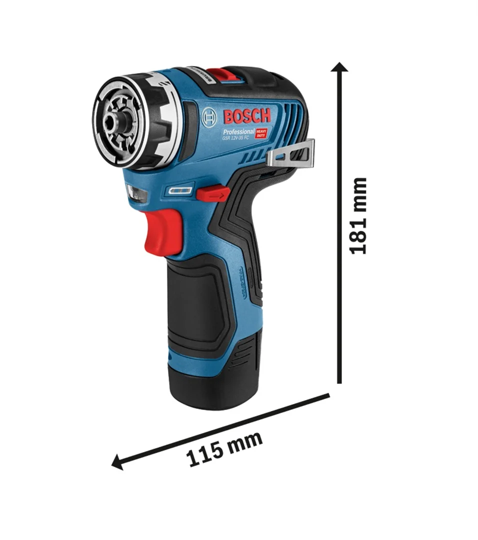 Wiertarko-wkrętarka Bosch GSR 12V-35 FC L-BOXX - obrazek 3