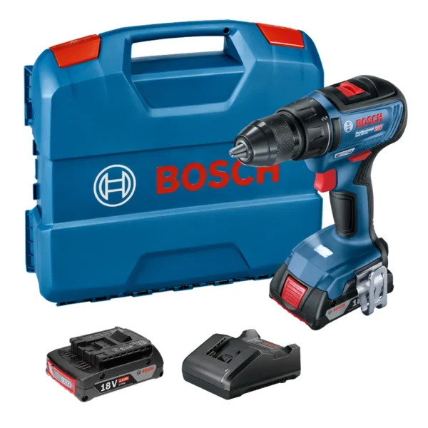 Wiertarko-wkrętarka Bosch GSR 18V-50 2x2.0Ah