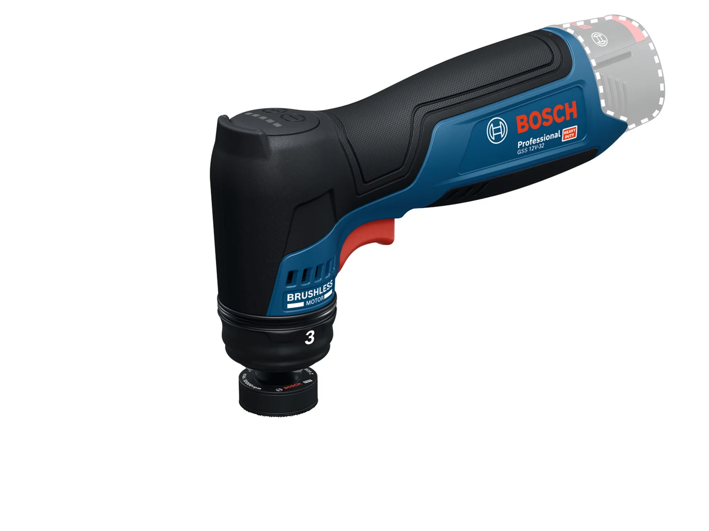 Szlifierka oscylacyjna Bosch GSS 12V-32