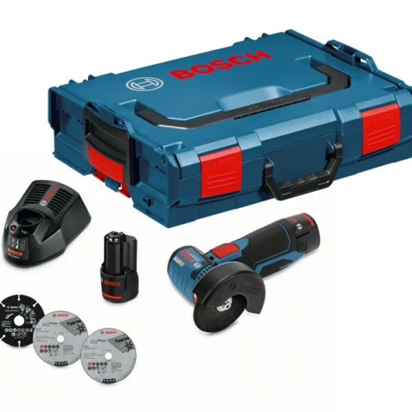 Szlifierki kątowe Bosch GWS 12V-76 2x3.0Ah L-BOXX