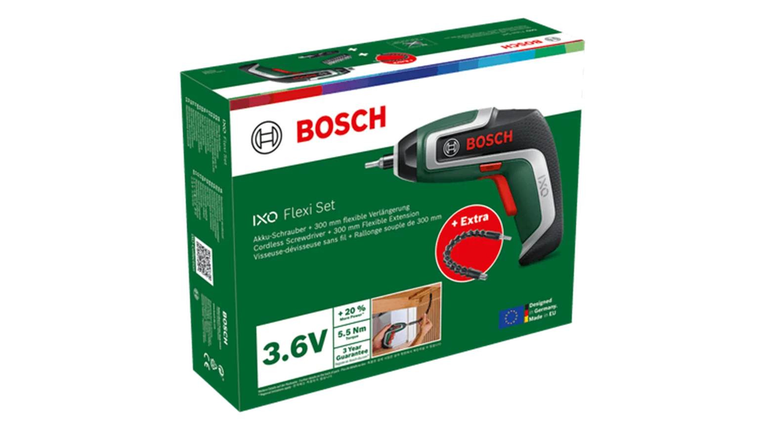 Wkrętak akumulatorowy Bosch IXO 7 Flexi - obrazek 4