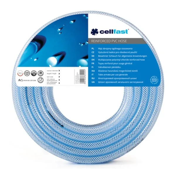 Wąż zbrojony ogólnego stosowania 12,5*3 50mb Cellfast C 20-106