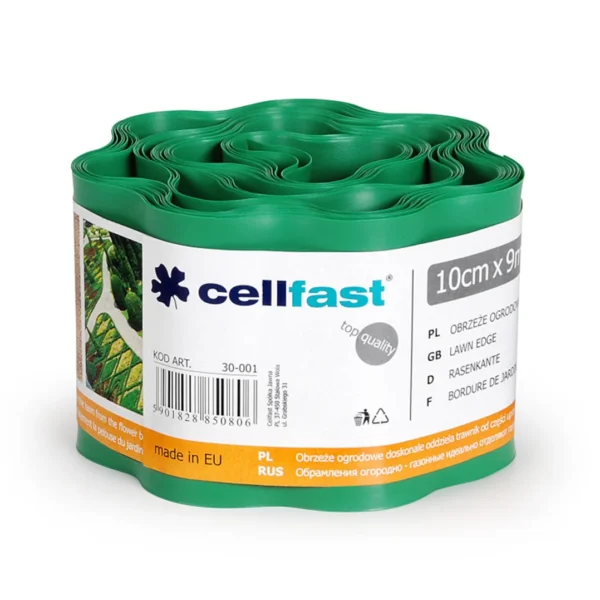 Obrzeże ogrodowe zielone 15cm*9m Cellfast C 30-002