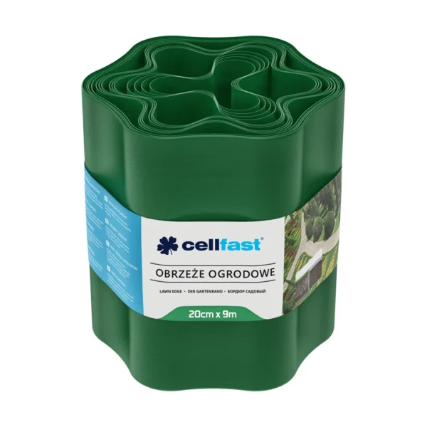 Obrzeże ogrodowe zielone 20 cm x 9 m Cellfast C 30-003H