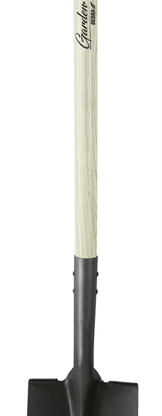 Szpadel ostry trzonek drewniany, uchwyt D tworzywo 120cm Dedra 80C003