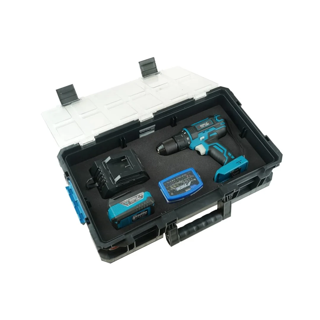 Wiertarko-wkrętarka udarowa Dedra SAS+ ALL 18V N0303G01 1x4,0Ah - obrazek 3