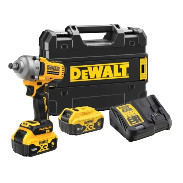 Klucz udarowy DeWalt 18V XR DCF891P2T 2x5.0Ah