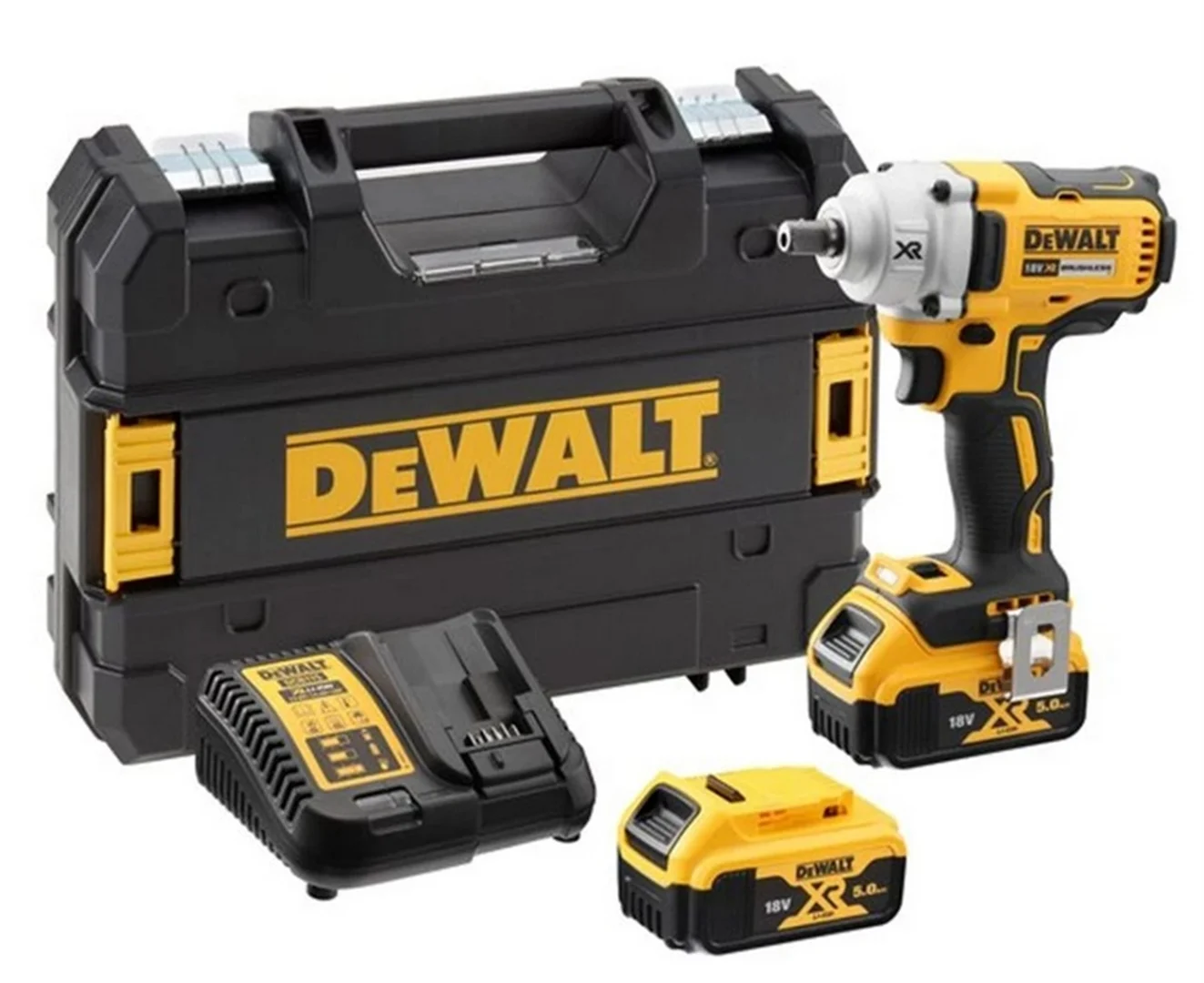 Klucz udarowy DeWalt 18V XR DCF892P2T 2x5.0Ah