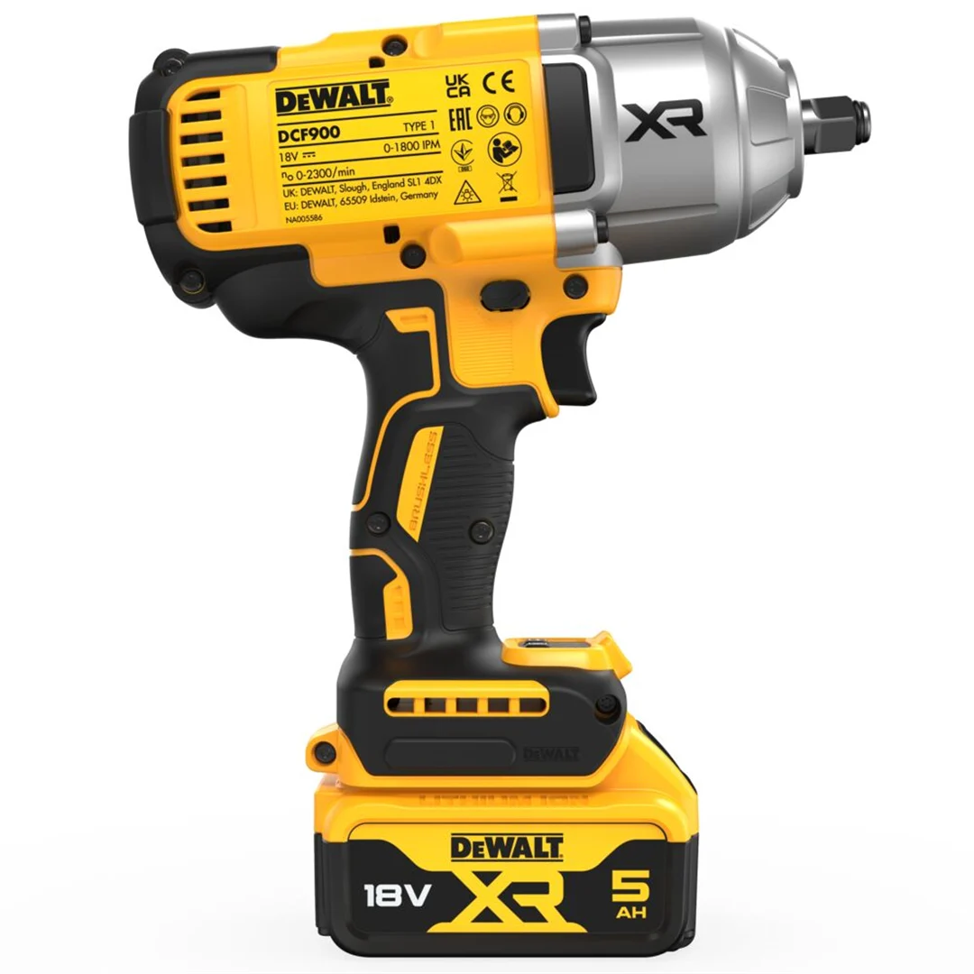 Klucz udarowy DeWalt 18V XR DCF900P2T 2x5.0Ah - obrazek 4
