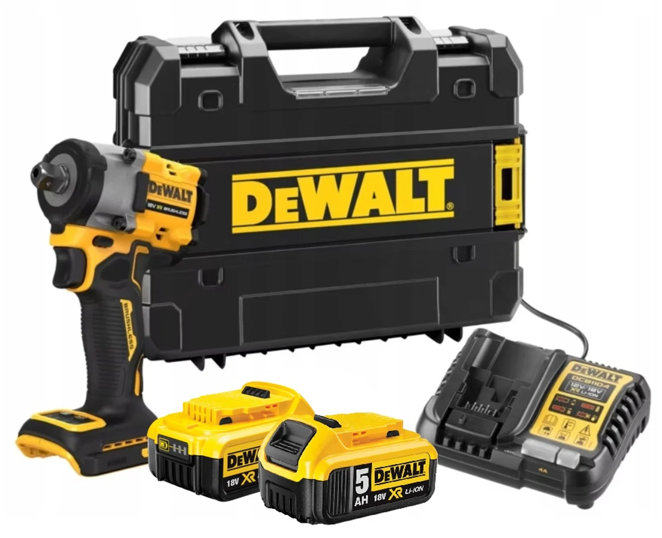Klucz udarowy DeWalt 18V XR DCF922P2T 2x5.0Ah