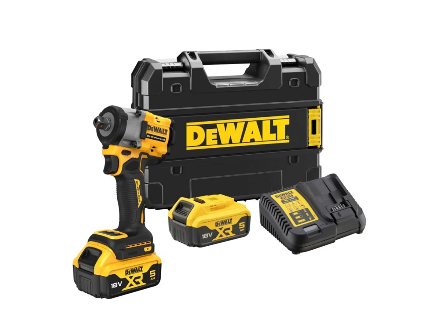 Klucz udarowy DeWalt 18V XR DCF922P2T 2x5.0Ah - obrazek 2