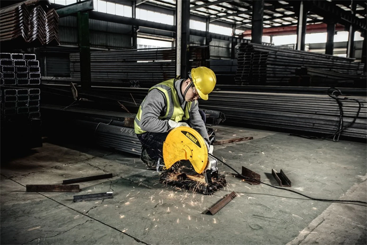 Przecinarka tarczowa do metalu DeWalt D28730 - obrazek 5