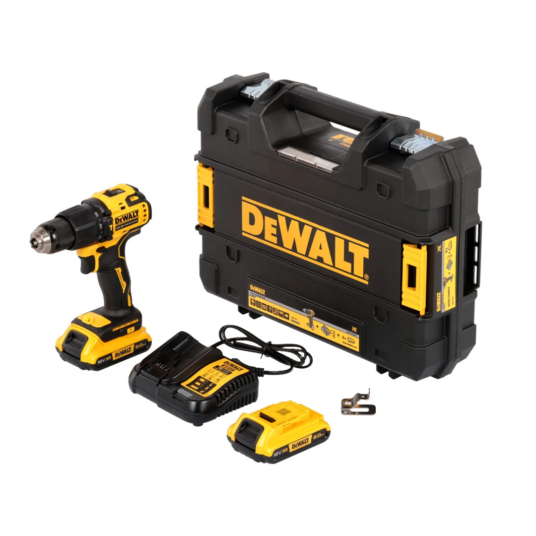 Wiertarko-wkrętarka udarowa 18V DeWalt DCD709D2T