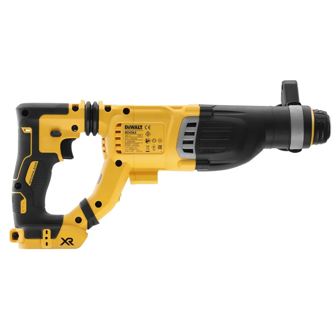 Młotowiertarka akumulatorowa DeWalt DCH263N - obrazek 3