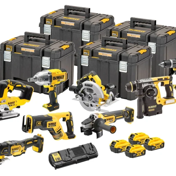 Zestaw narzędzi akumulatorowych 18V DeWalt DCK865P4T 4x5.0Ah