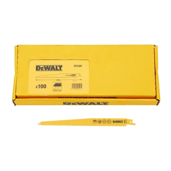 Brzeszczoty do pilarek szablowych DeWalt DT2320