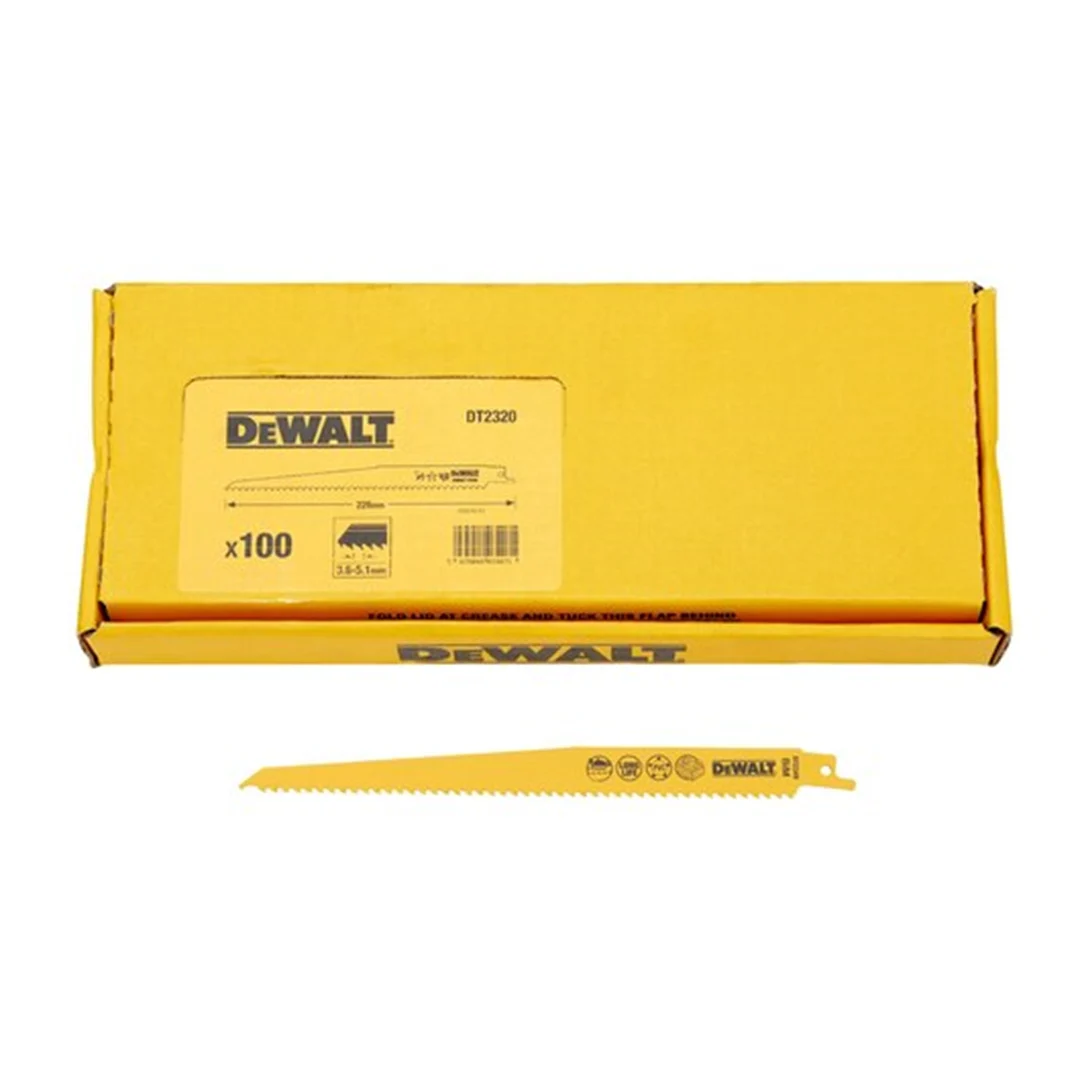 Brzeszczoty do pilarek szablowych DeWalt DT2320