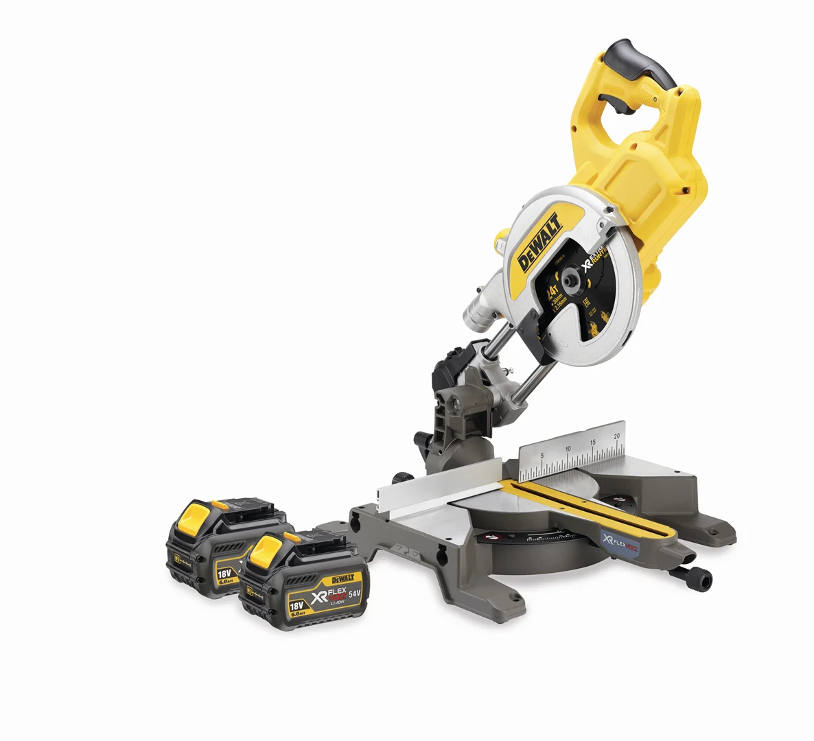 Ukośnica DeWalt FLEXVOLT DCS777T2 2x6,0Ah