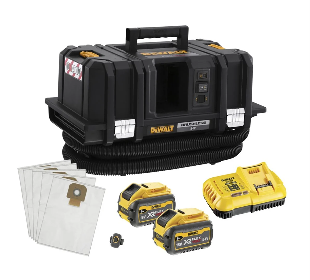 Odkurzacz przemysłowy DeWalt FLEXVOLT DCV586MT2 2x6,0Ah