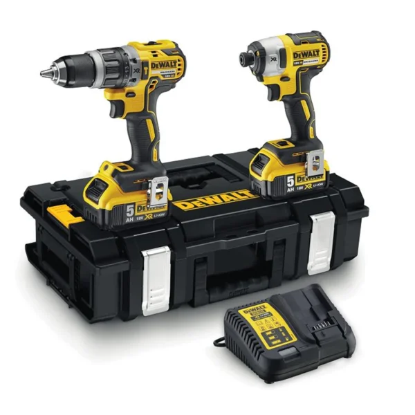 Zestaw elektronarzędzi 18V DeWalt XR DCK266P2 2x5.0Ah