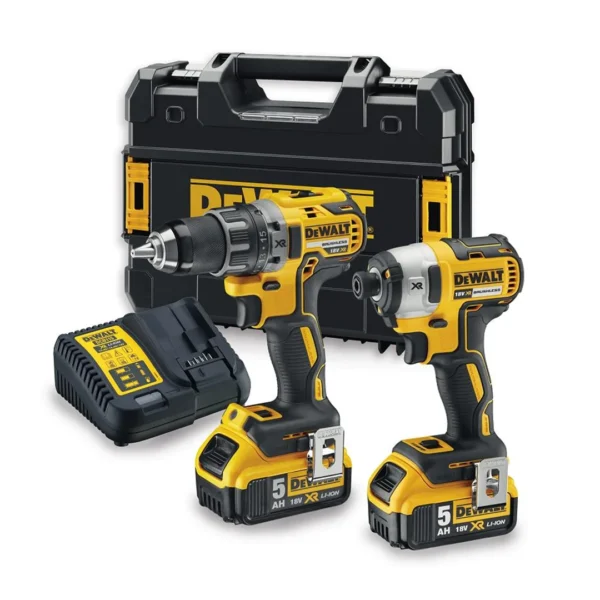 Zestaw elektronarzędzi 18V DeWalt XR DCK268P2T 2x5.0Ah