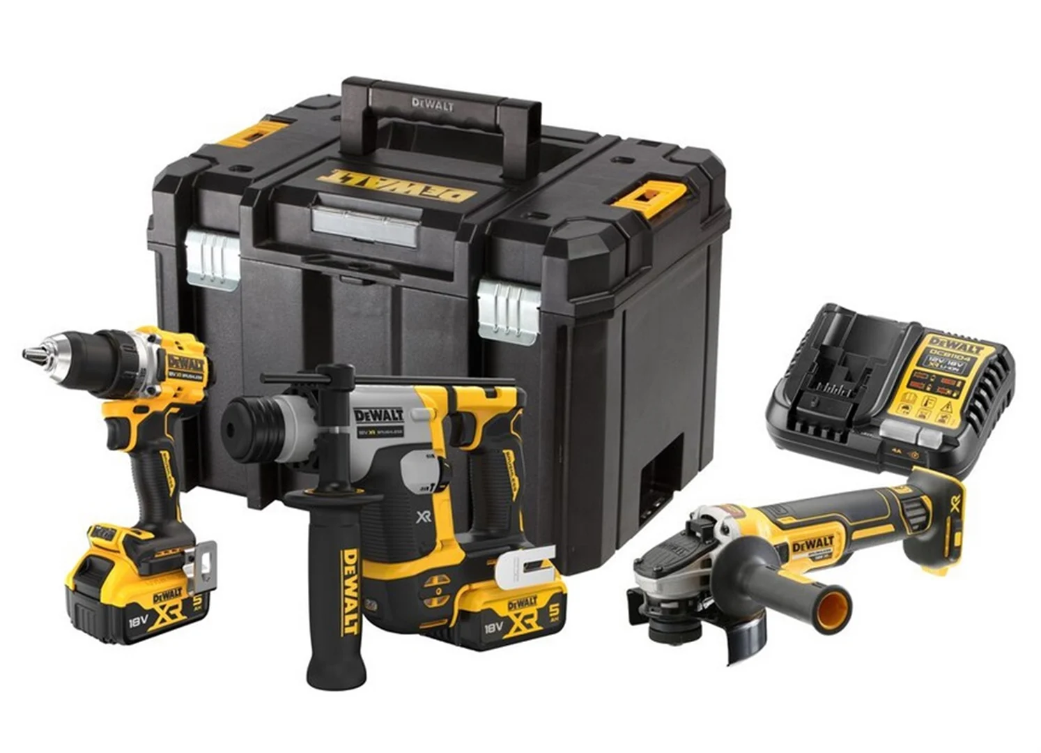 Zestaw elektronarzędzi 18V DeWalt XR DCK355P2T 2x5.0Ah