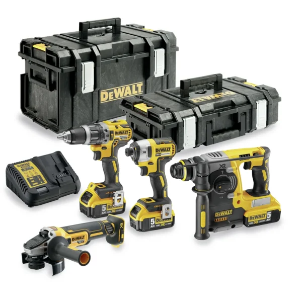 Zestaw elektronarzędzi 18V DeWalt XR DCK422P3 3x5.0Ah