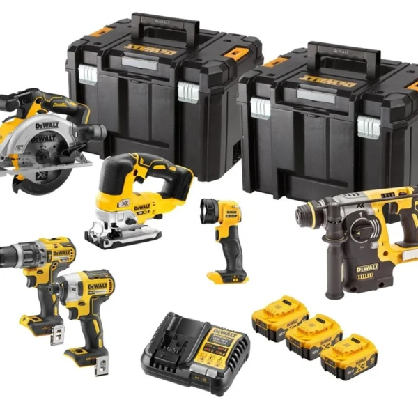 Zestaw elektronarzędzi 18V DeWalt XR DCK690P3T 3x5.0Ah