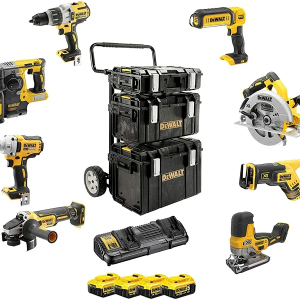 Zestaw elektronarzędzi 18V DeWalt XR DCK856P4 4x5.0Ah