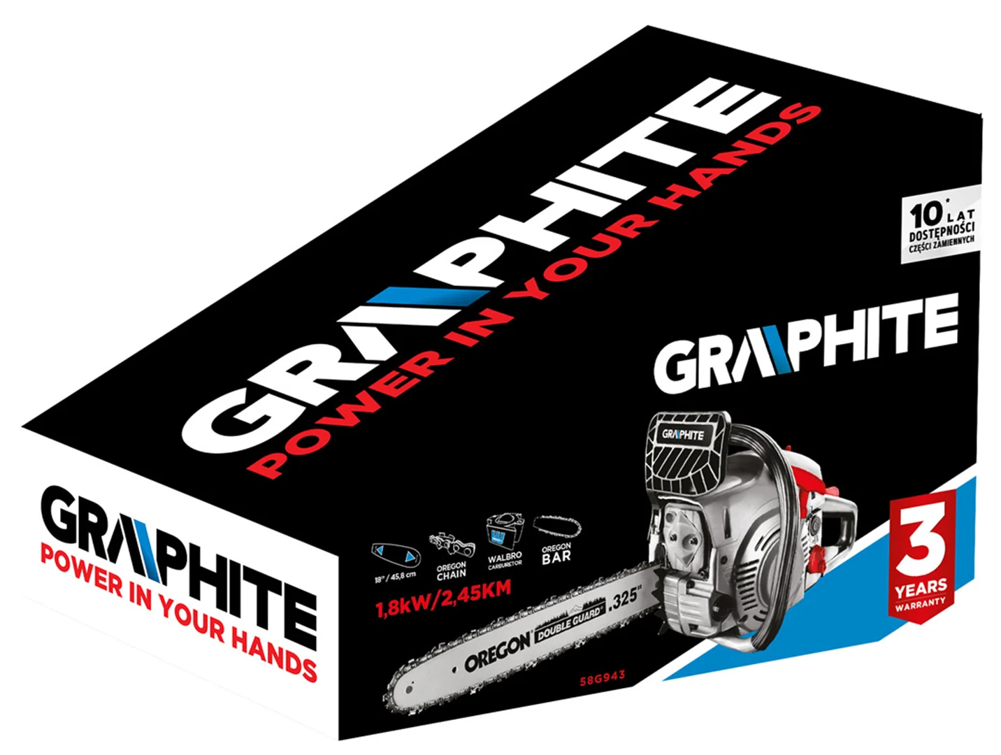 Pilarka łańcuchowa Graphite 58G943 - obrazek 4