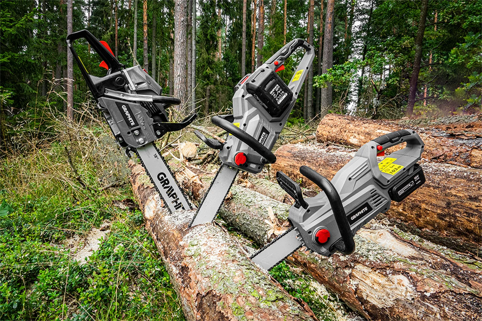 Pilarka łańcuchowa Graphite Energy+ 58G034 - obrazek 5
