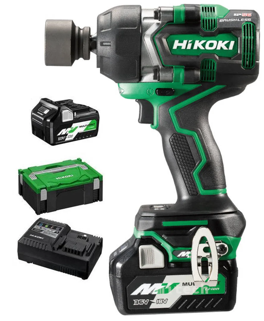 Klucz udarowy Hikoki MULTI VOLT 36V WR36DEWRZ 2x2.5Ah