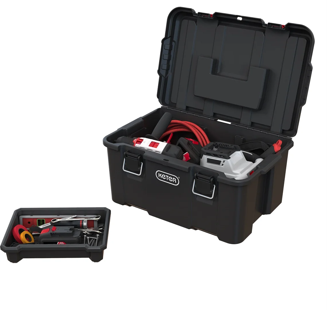 Skrzynka narzędziowa Toolbox Keter Stack'N'Roll - obrazek 2