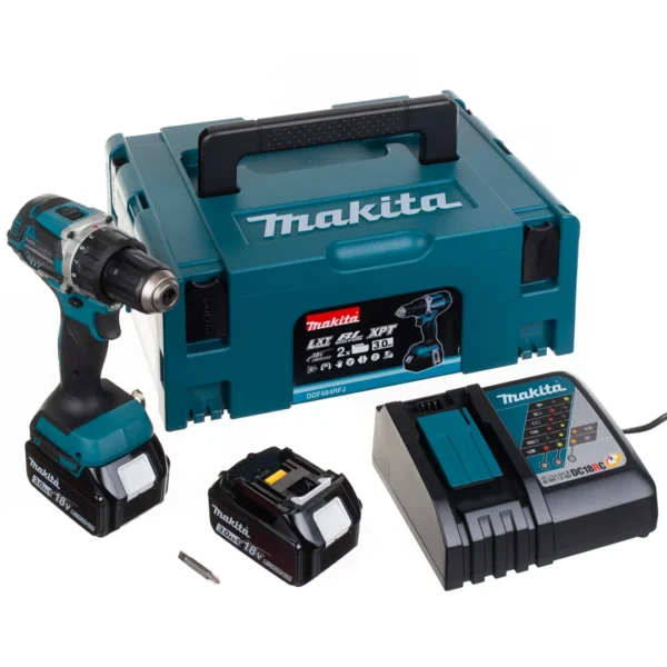Wiertarko-wkrętarka Makita DDF484RFJ