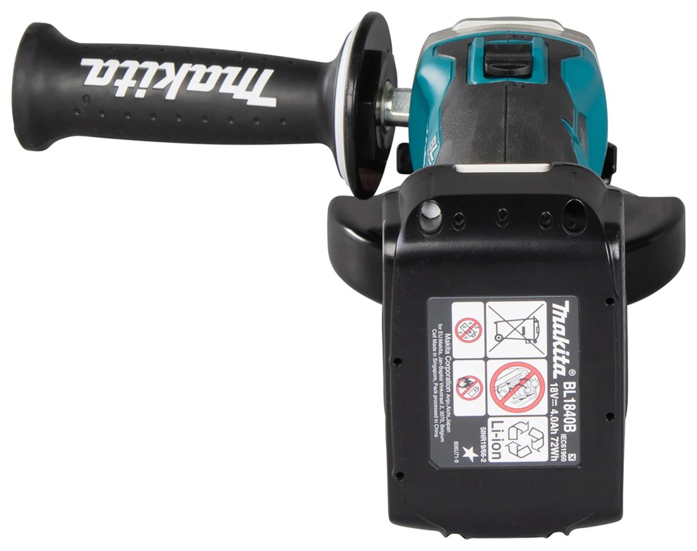 Szlifierka kątowa Makita DGA504Z - obrazek 3