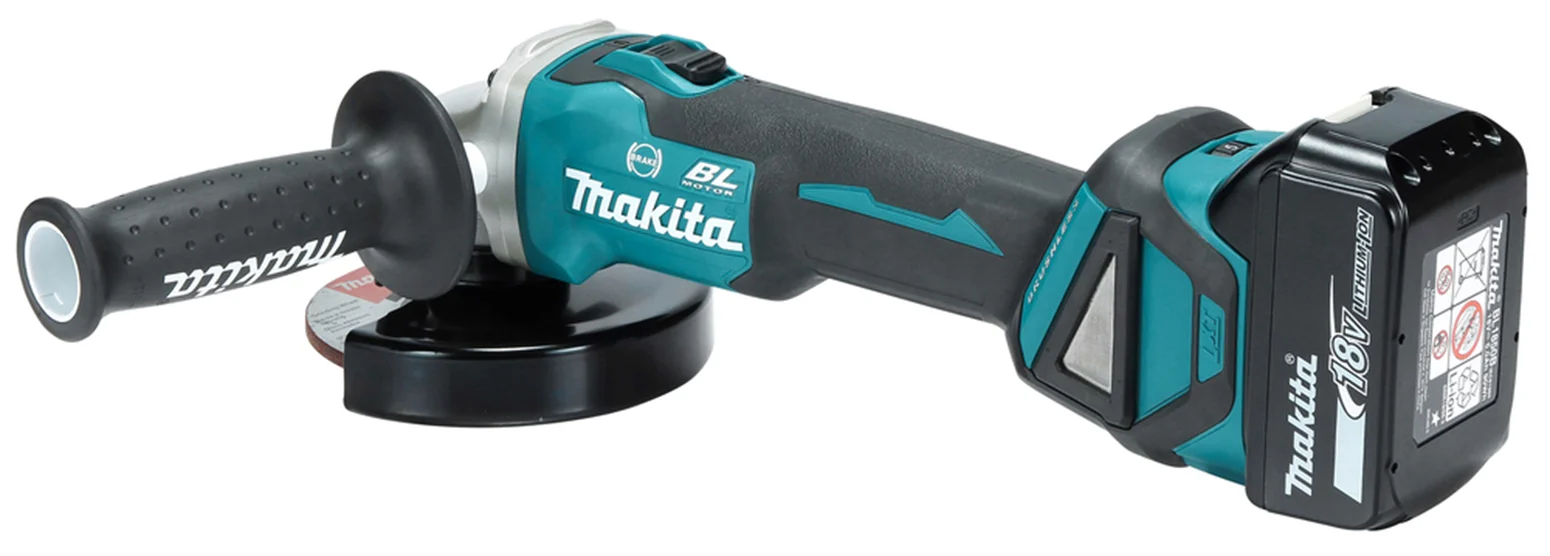 Szlifierka kątowa Makita DGA513RT3J 3x5.0Ah MAKPAC 3 - obrazek 4