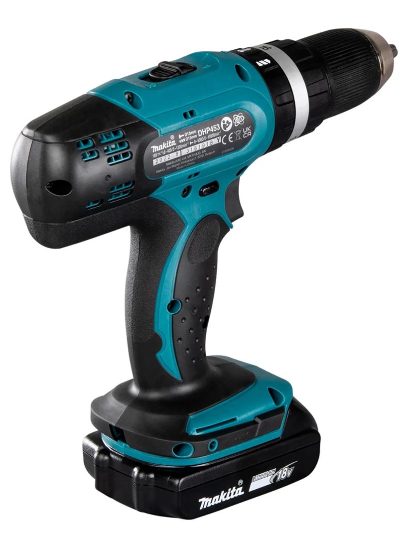 Wiertarko-wkrętarka udarowa Makita DHP453RFX8 1x3.0Ah - obrazek 6
