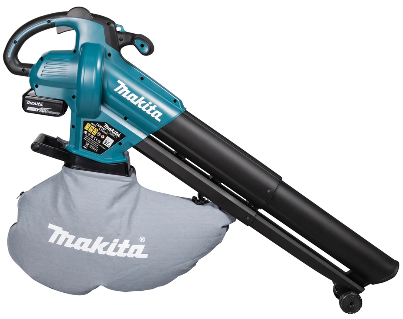 Dmuchawa/odkurzacz do liści Makita DUB187T001 1x5.0Ah - obrazek 5