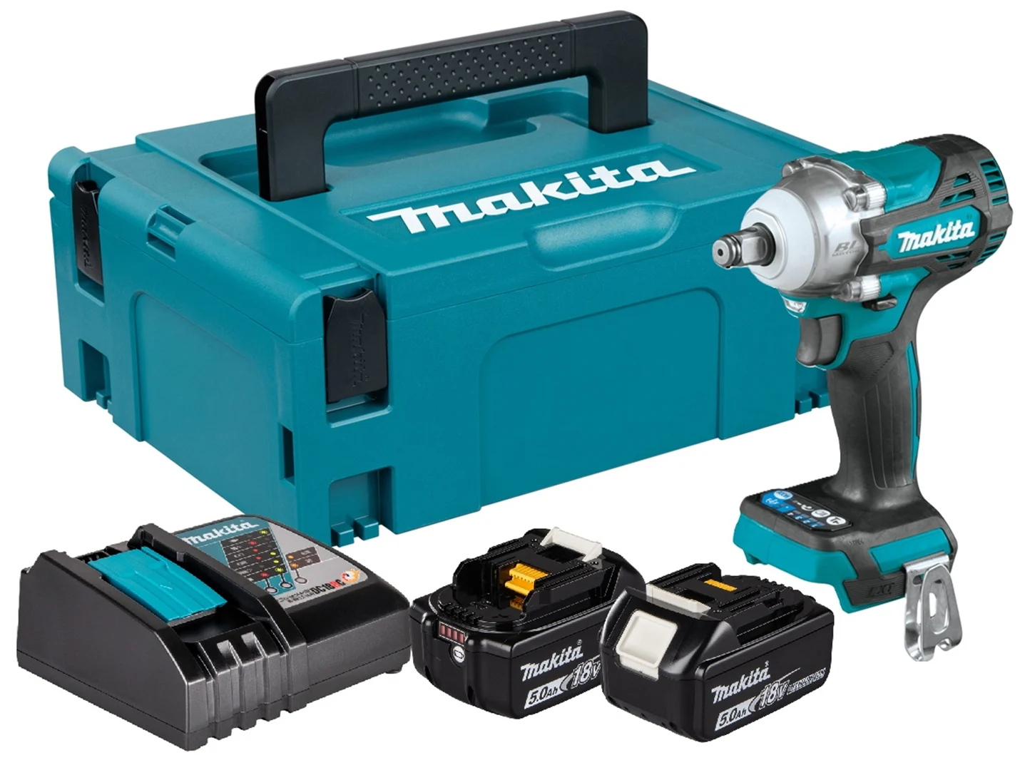 Klucz udarowy Makita LXT DTW300RTJ 2x5.0Ah