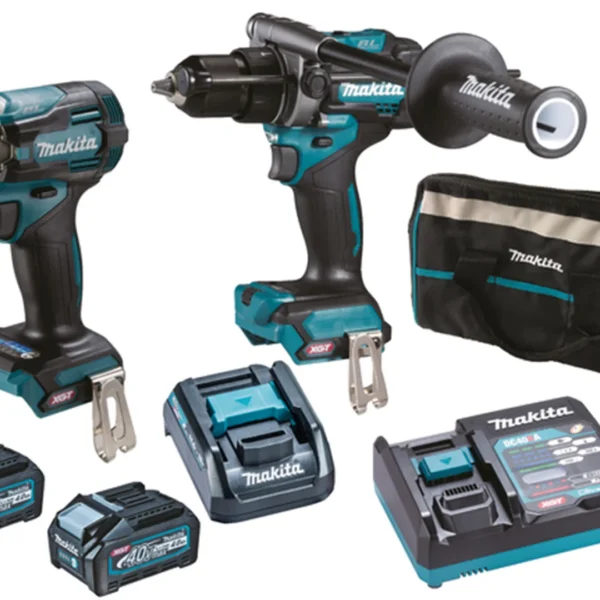Zestaw elektronarzędzi 40V Makita XGT DK0114G201 2x4.0Ah