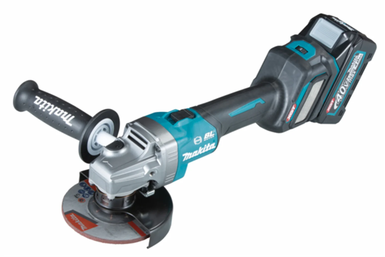 Szlifierka kątowa Makita XGT GA023GM201 2x4,0Ah MAKPAC 4