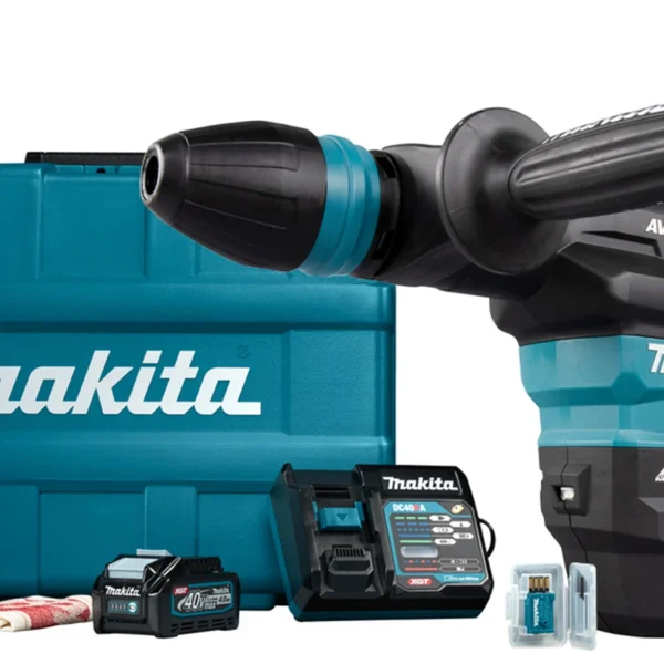 Młot wyburzeniowy SDS-Max Makita XGT HM001GM201 2x4,0Ah