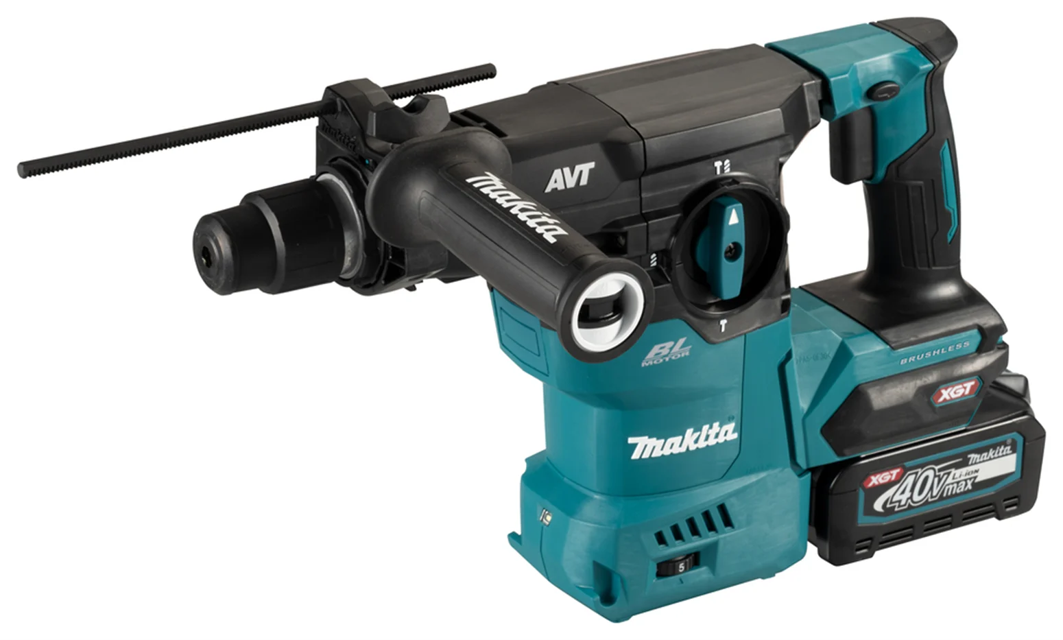 Młot udarowo-obrotowy SDS-Plus Makita XGT HR008GM203 2x4,0Ah