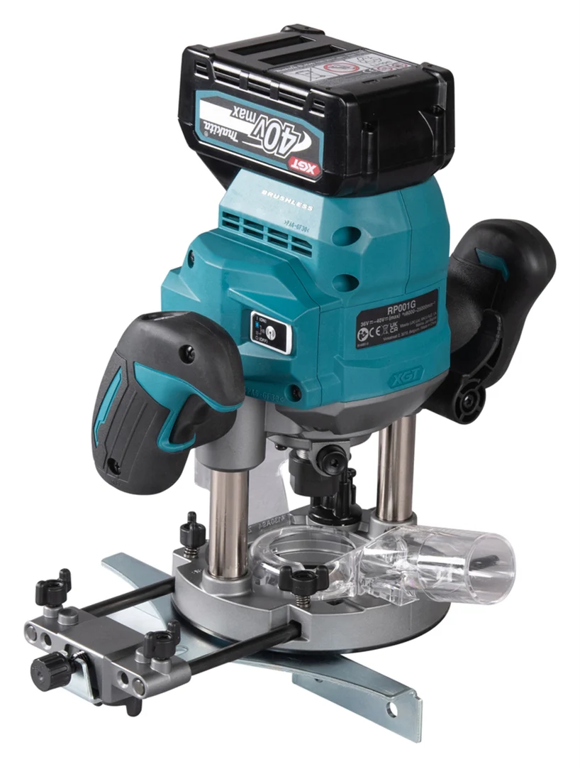 Frezarka górnowrzecionowa Makita XGT RP001GM201 2x4.0Ah - obrazek 4